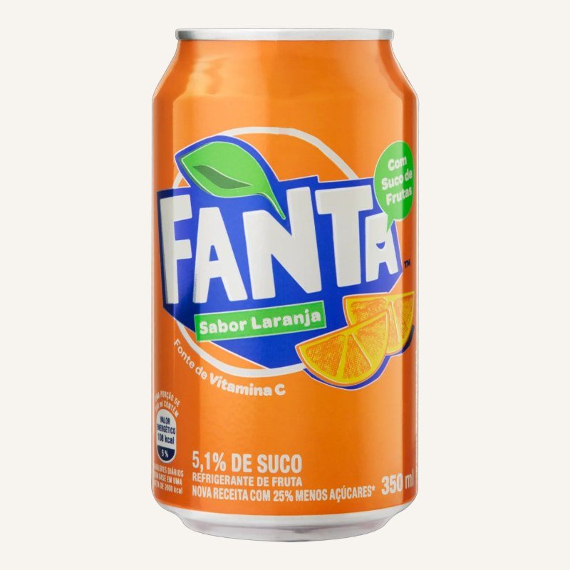 Fanta Laranja Lata 350 ml