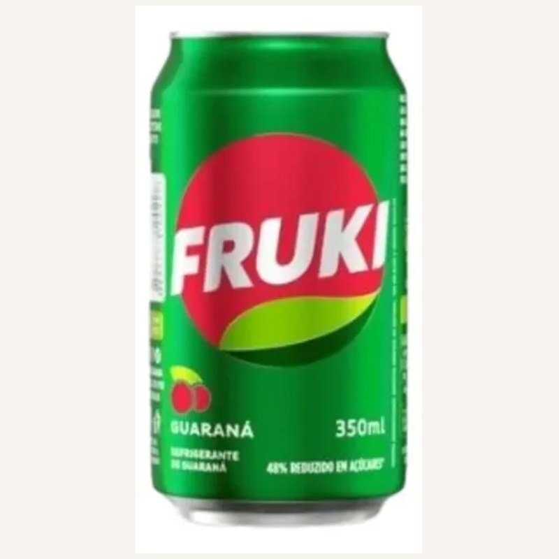 Guaraná Fruki Lata 350 ml