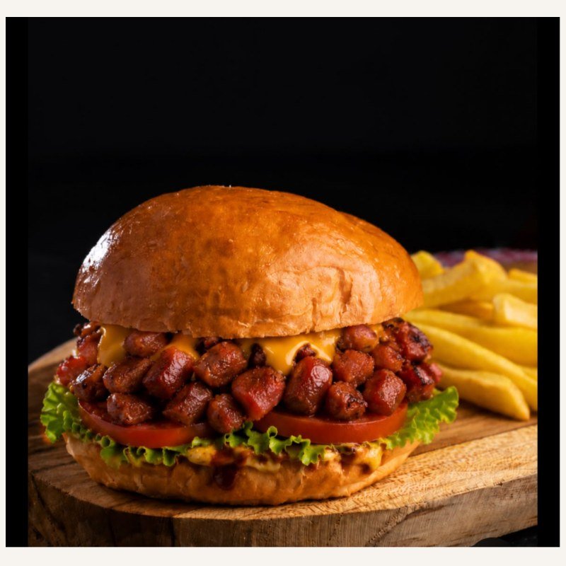 Hambúrguer de Calabresa