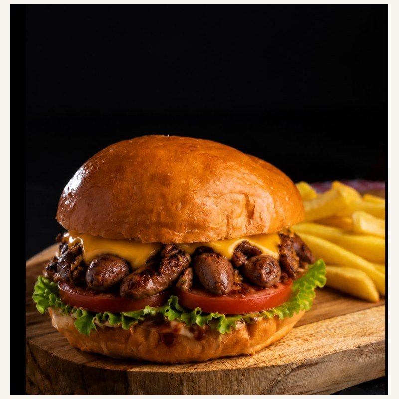 Hambúrguer de Coração