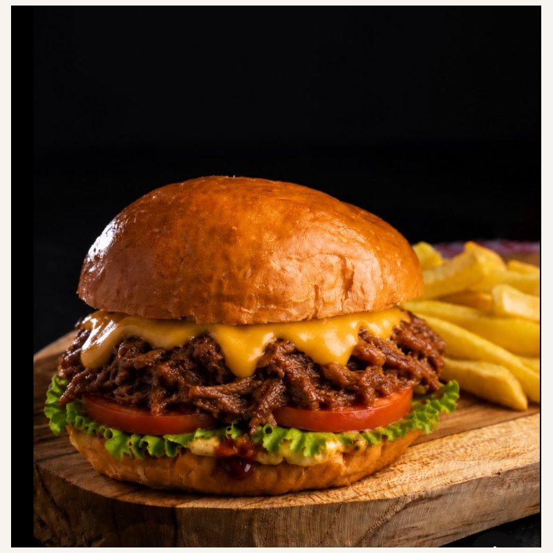Hambúrguer de Carne de Panela