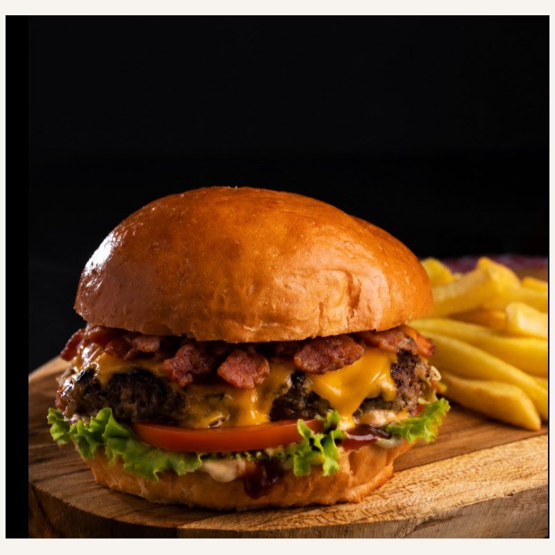 Hambúrguer de Bacon