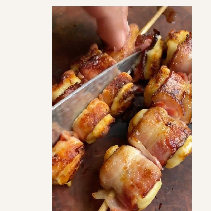 Espeto de Queijo C/ Bacon
